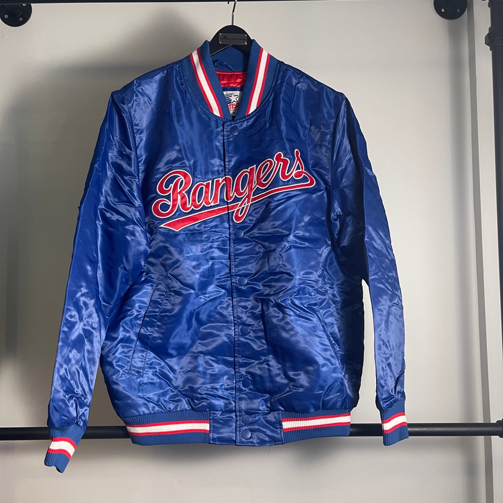 Men's Starter Homage Exculsive Texas Rangers Jacket Size L